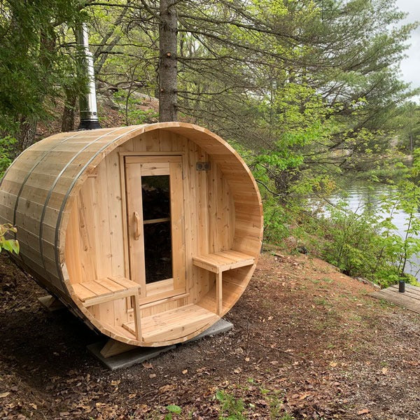 Leisurecraft Canadian Timber Serenity Barrel Sauna (Electric)