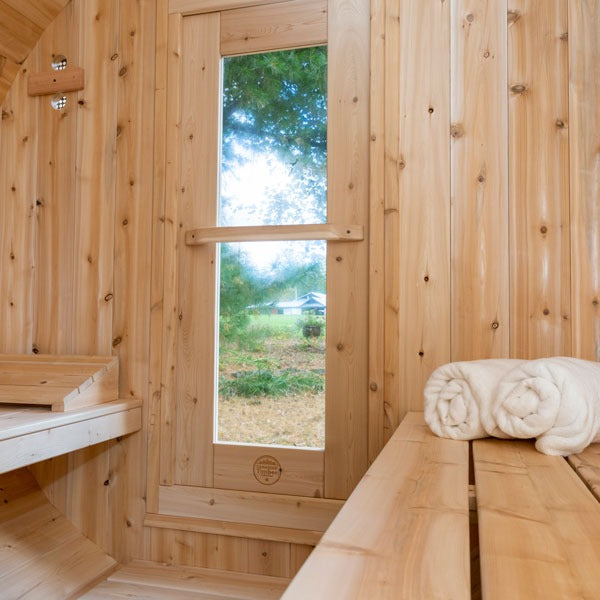 Leisurecraft Canadian Timber Serenity Barrel Sauna (Electric)