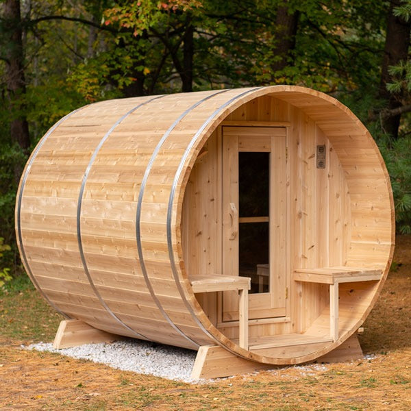 Leisurecraft Canadian Timber Serenity Barrel Sauna (Electric)