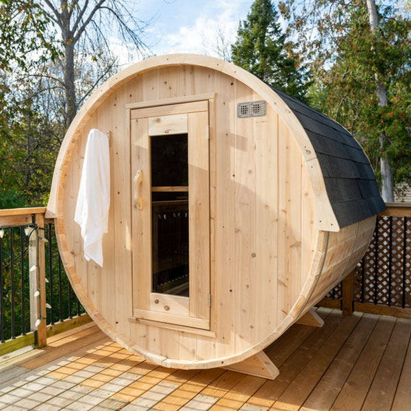 Leisurecraft Canadian Timber Harmony Barrel Sauna (Electric)