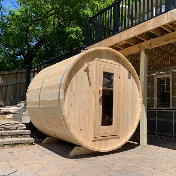 Leisurecraft Canadian Timber Harmony Barrel Sauna (Electric)