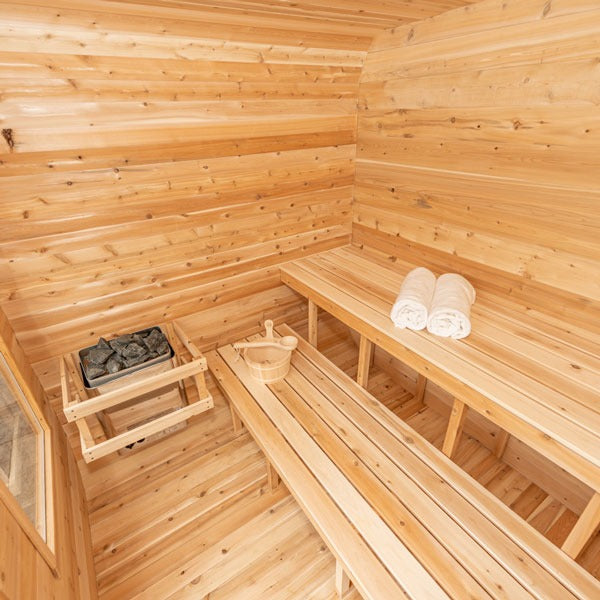 Leisurecraft Canadian Timber Luna Sauna (Electric)