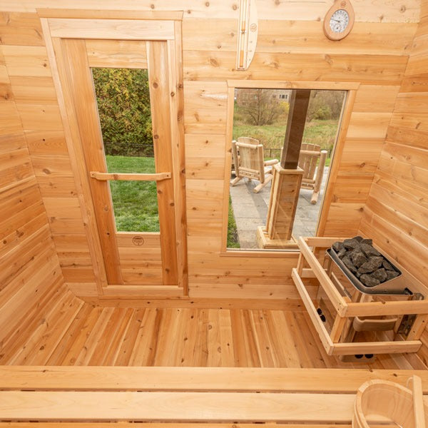 Leisurecraft Canadian Timber Luna Sauna (Electric)