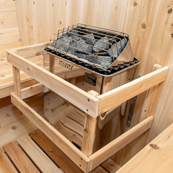 Leisurecraft Canadian Timber Tranquility Barrel Sauna (Wood Burning)