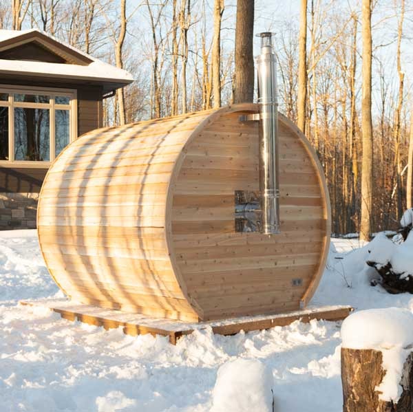 Leisurecraft Canadian Timber Elation Sauna (Wood Burning)