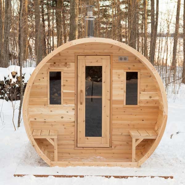 Leisurecraft Canadian Timber Elation Sauna (Wood Burning)