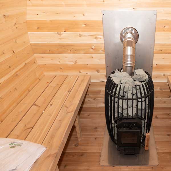 Leisurecraft Canadian Timber Elation Sauna (Wood Burning)