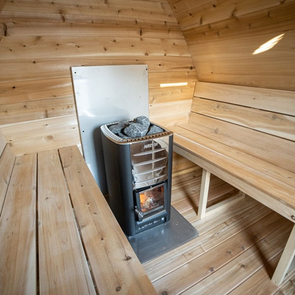 Leisurecraft Canadian Timber MiniPOD Sauna (Wood Burning)