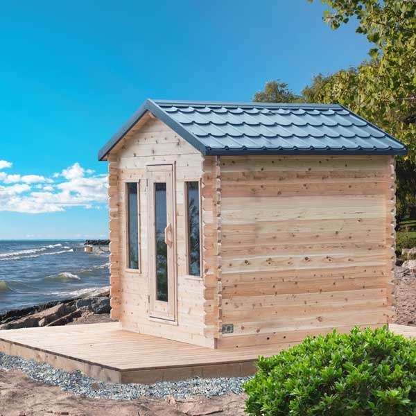 Leisurecraft Canadian Timber Georgian Cabin Sauna (Electric)