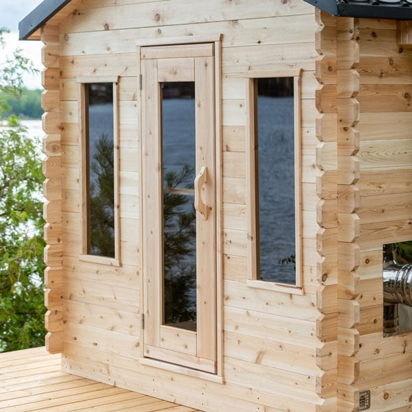 Leisurecraft Canadian Timber Georgian Cabin Sauna (Electric)