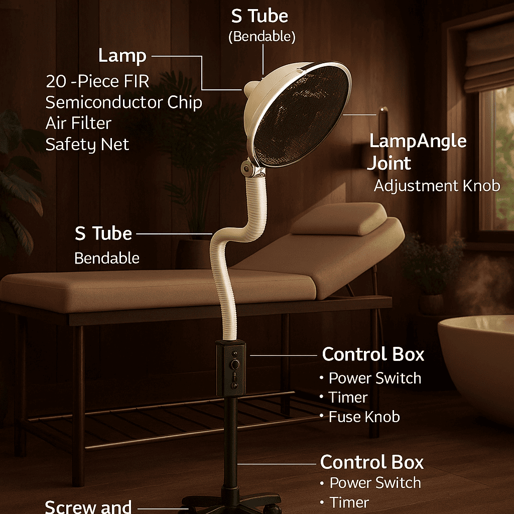 Relax Saunas Sky Eye Far Infrared Lamp