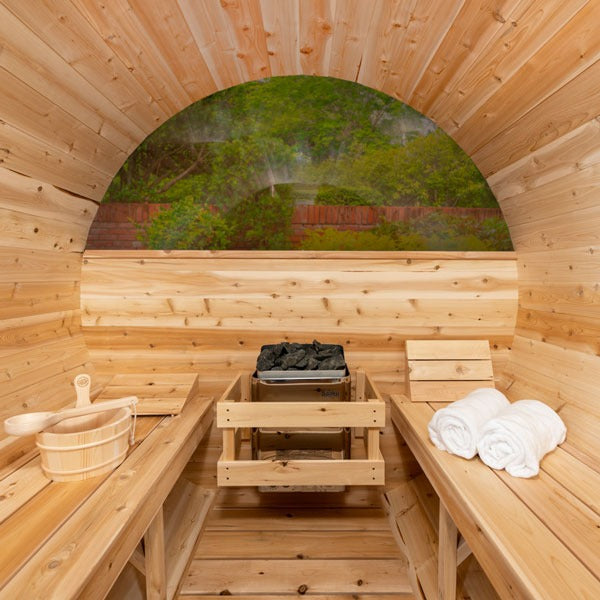 Leisurecraft  Serenity MP Barrel Sauna (Electric)