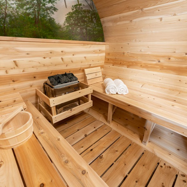 Leisurecraft  Serenity MP Barrel Sauna (Electric)