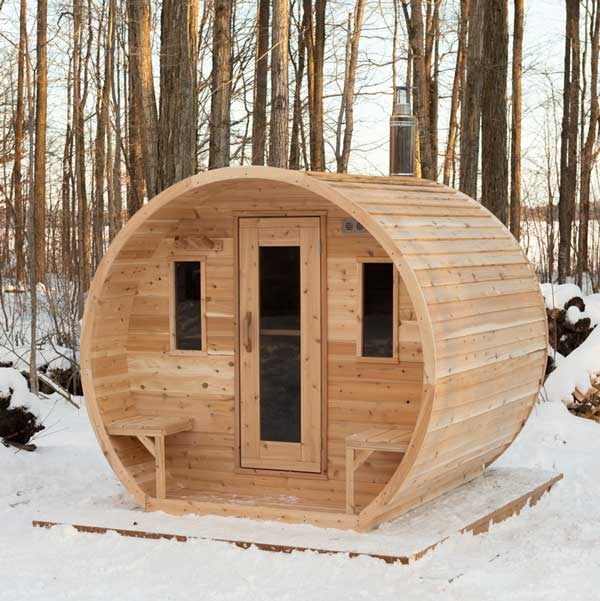 Leisurecraft Canadian Timber Elation Sauna (Wood Burning)