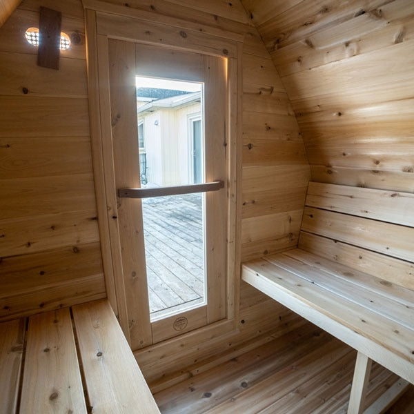 Leisurecraft  Canadian Timber MiniPOD Sauna (Electric)