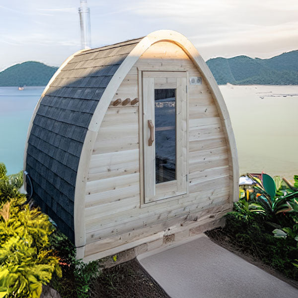 Leisurecraft Canadian Timber MiniPOD Sauna (Wood Burning)